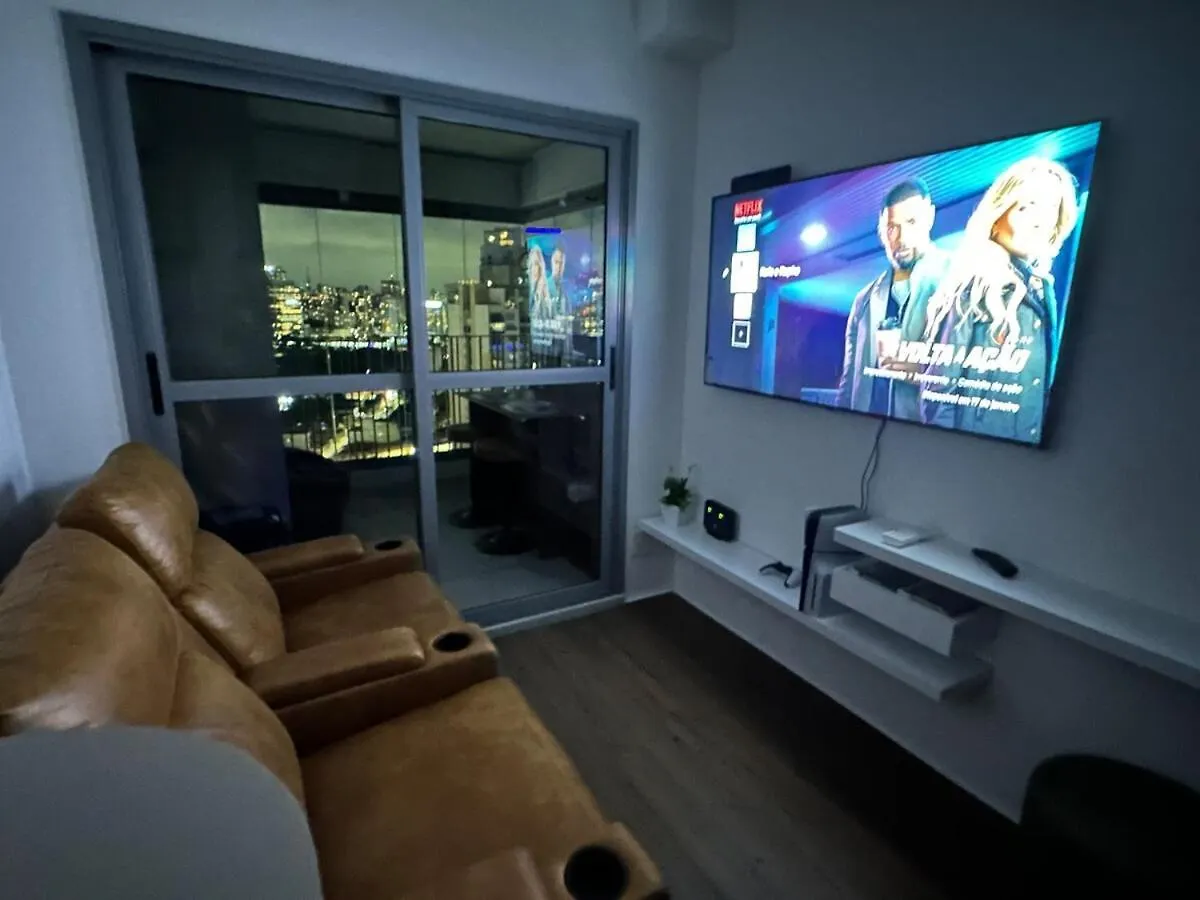 Ap35M2, Ofuro, Ps5, Garagem, Ac, Metro E Usp Apartment Sao Paulo